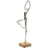 Dekoria Dekoracja Silver Woman I wys. 52cm - Size: 14 x 10 x 52 cm