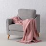 Dekoria Koc Cosy Home 150x200cm Smoky Pink - różowy - Size: 150 x 200 cm