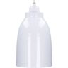 Dekoria Lampa wisząca Single White 17cm - Size: 17 cm