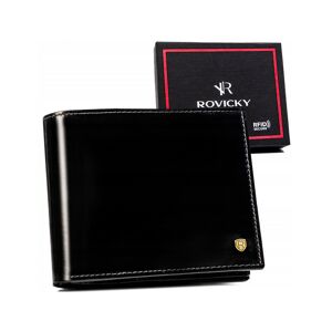 ROVICKY Portfel skórzany Rovicky 22321-VT-RVT czarny