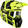 Leatt 3.5 V24 Kask Motocrossowy Z Goglamiczarny Żółty