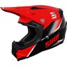 Shot Core Honor Kask Motocrossowyczarny Czerwony