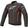 Alpinestars T-Jaws V3 Wodoodporna Kurtka Tekstylna Motocyklowaczarny Czerwony