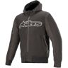 Alpinestars Rhod Windstopper Bluza Z Kapturem Motocyklowymczarny Szary