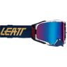 Leatt Velocity 6.5 Iriz Guard Gogle Motocrossowebiały Niebieski