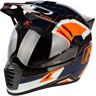 Klim Krios Pro Rally Carbon Kask Motocrossowypomarańczowy