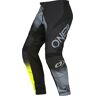 Oneal Element Racewear V.22 Spodnie Motocrossoweczarny Żółty