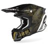 Airoh Twist 2.0 Sword Kask Motocrossowyczarny Biały Złoty