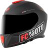 Fc-Moto Novo Straight Hełmczarny Czerwony