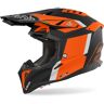 Airoh Aviator 3 Glory Kask Motocrossowypomarańczowy