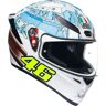 Agv K-1 S Winter Test 2017 Hełmbiały Niebieski