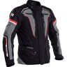 Richa Infinity 2 Pro Kurtka Tekstylna Motocyklowaczarny Szary Czerwony