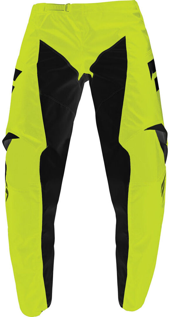 Shift Whit3 Label Race Spodnie Motocross Dla Dzieciczarny Żółty