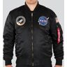 Alpha Industries Ma-1 Vf Nasa Lp Kurtkaczarny