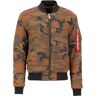 Alpha Industries Ma-1 Vf 59 Reflective Camo Kurtkapomarańczowy