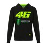 Vr46 Dual 46 Monster Bluza Z Kapturem Zapinana Na Zamek Błyskawicznczarny Zielony Żółty