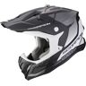 Scorpion Vx-22 Air Attis Kask Motocrossowyczarny Szary