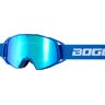Bogotto B-Faster Gogle Motocrossowebiały Niebieski
