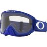 Oakley O Frame 2.0 Pro Clear Gogle Motocrossowebiały Niebieski