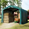 TOOLPORT Namiot rolniczy 4x4 m, PVC 850, Podłoże ziemia - (49908)