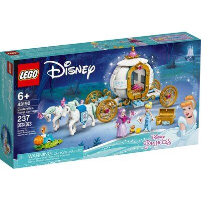 Lego Disney - Królewski powóz Kopciuszka 43192 Klocki LEGO