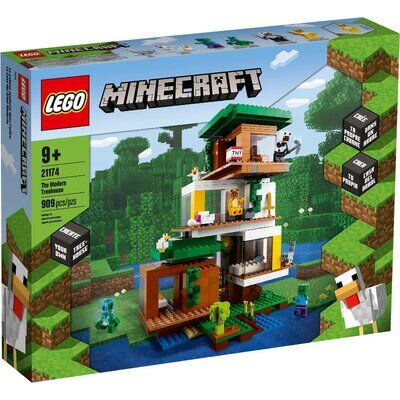 Lego Minecraft - Nowoczesny domek na drzewie 21174 Klocki LEGO