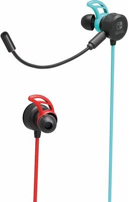 HORI Gaming Earbuds PRO do Nintendo Switch Zestaw słuchawkowy HORI