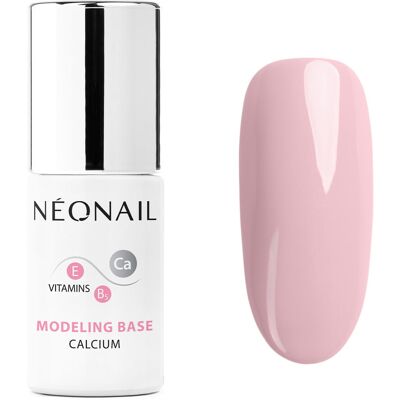 NEONAIL Baza Hybrydowa Modeling Base Calcium Neutral Pink 7,2 Ml NEONAIL Baza Hybrydowa Modeling Base Calcium Neutral Pink 7,2 Ml