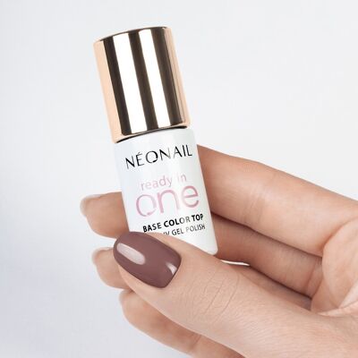 NEONAIL 3w1 Lakier Hybrydowy One Mocha Brown 07 7,2 Ml NEONAIL 3w1 Lakier Hybrydowy One Mocha Brown 07 7,2 Ml