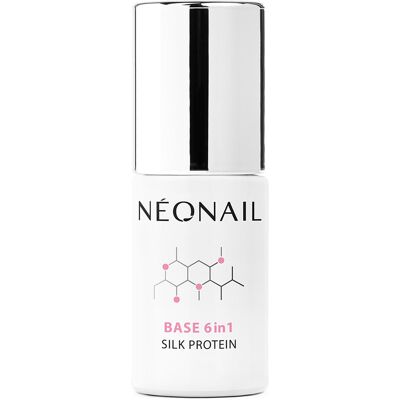NEONAIL Baza Hybrydowa Base 6in1 Silk Protein 7,2 Ml NEONAIL Baza Hybrydowa Base 6in1 Silk Protein 7,2 Ml
