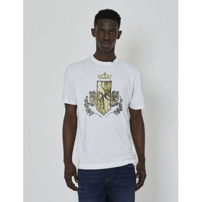 Męski t-shirt Richmond X biały M Męski t-shirt Richmond X biały M