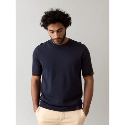 Męski T-shirt Mos Mosh Gallery MMGJustin Crew Neck Knit XL Męski T-shirt Mos Mosh Gallery MMGJustin Crew Neck Knit XL
