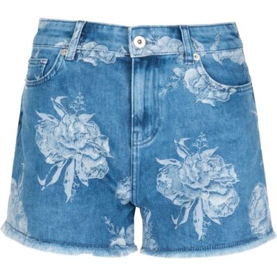 Damskie szorty jeansowe Twinset niebieskie 26 Damskie szorty jeansowe Twinset niebieskie 26