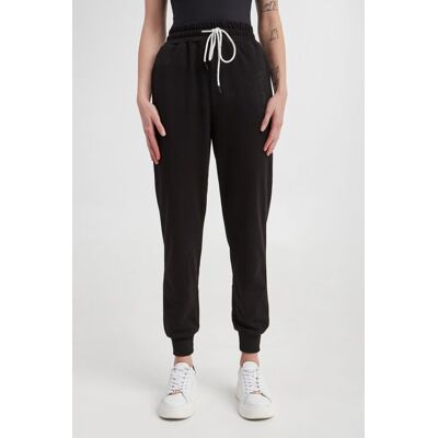 Damskie spodnie dresowe Twinset MYFO X Actitude jogger czarne XS Damskie spodnie dresowe Twinset MYFO X Actitude jogger czarne XS