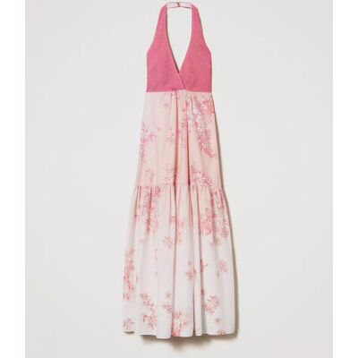 Letnia sukienka Twinset MYFO wielokolorowa S Letnia sukienka Twinset MYFO wielokolorowa S
