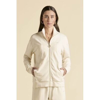 Damska bluza Aeronautica Militare w kremowym kolorze M Damska bluza Aeronautica Militare w kremowym kolorze M