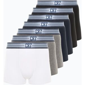 CR7 CRISTIANO RONALDO COLLECTION Bokserki męskie CR7 Basic Trunk 7 par Multicolour 3104 S CR7 CRISTIANO RONALDO COLLECTION Bokserki męskie CR7 Basic Trunk 7 par Multicolour 3104 S