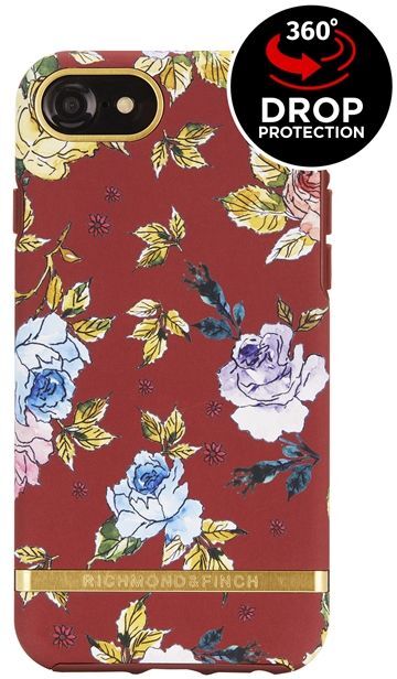 RICHMOND & FINCH Etui na telefon RED FLORAL,damska