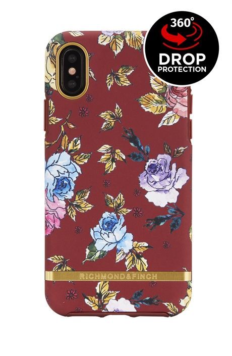 RICHMOND & FINCH Etui na telefon RED FLORAL,damska