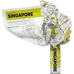 Palomar Mapa Crumpled City Singapur