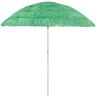 vidaXL Parasol plażowy w hawajskim stylu, zielony, 240 cm