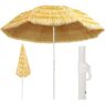 vidaXL Parasol plażowy w stylu hawajskim, naturalny, 300 cm