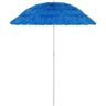 vidaXL Parasol plażowy w hawajskim stylu, niebieski, 180 cm