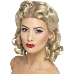Smiffy's Blond peruka w klimacie lat 40-tych