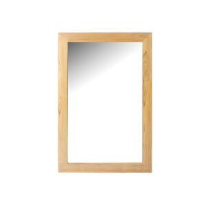 Espelho retangular em teca clara de 60 x 90 cm - AMLAPURA