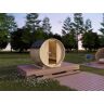 VOGUE SAUNA Sauna de exterior 4 lugares C185 x L180 x A190 cm - ISOKYRO