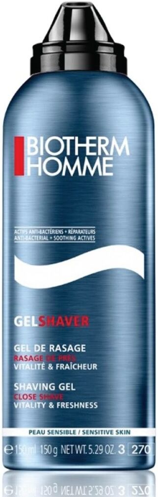 Biotherm Homme Gel de Barbear Vitalidade e Frescura Creme de Barbear 150 ml