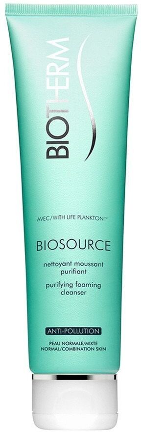 Biotherm Biosource Mousse Limpeza Peles Normais e Mistas Espuma de Limpeza 150 ml