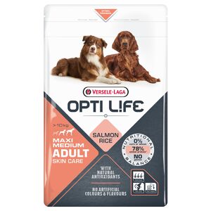 Opti Life 2x12,5kg Adult Skin Care Medium & Maxi Opti Life ração cão
