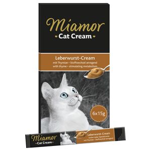 Miamor 66x15g Miamor Cat Snack paté de fígado